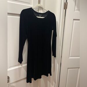 Moda International Black Long Sleeve Dress